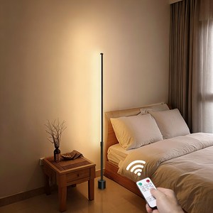 SASAKO 무선리모컨 LED 플로어 장스탠드 조명 3색모드 밝기조절 침실 거실 무드등