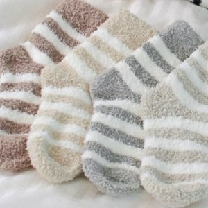 따스웨어 수면양말 털빠짐제로 이불처럼 두툼한 포근함 4족세트